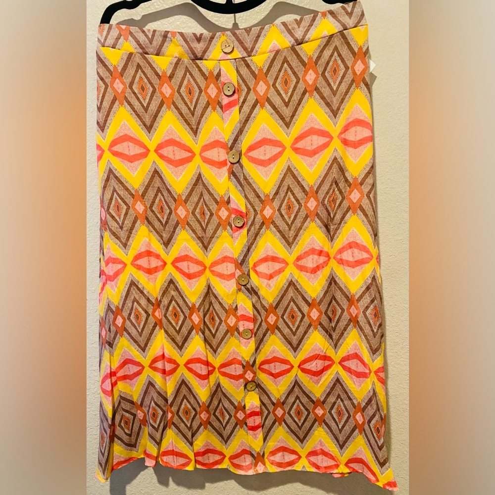 Mlle Gabrielle Vibrant Multicolor skirt
